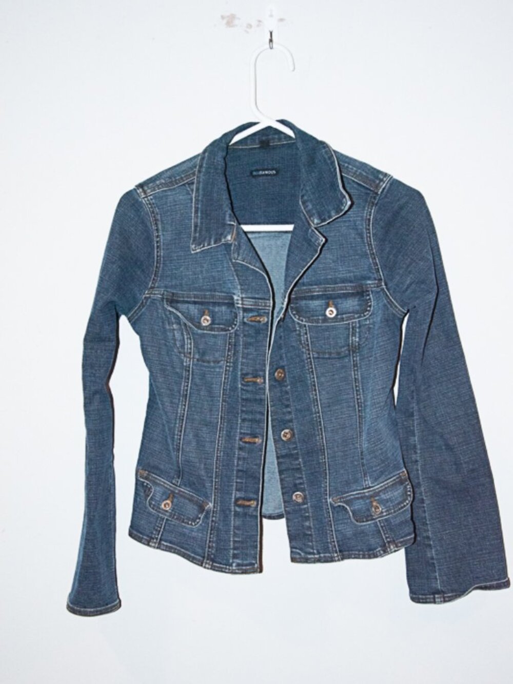Blujeanious Denim Jacket Size Medium